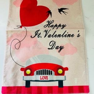 NEW Happy Valentines Day Garden Flag, NEW valentine garden flag, Garden decor